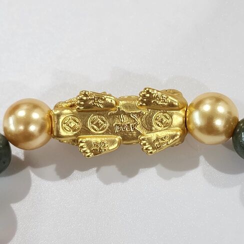 Heavens Tvcz Thai Jade Bracelet Women Good Luck with Chain Feng Shui Bracelets Xiu Pi Yao Gold Chinese Dragon Attract Good Luck Wealth Jewelry in Saudi Arabia