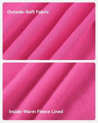 KEREDA كنزات بغطاء للرأس مبطنة بالصوف للفتيات بلوفر بنصف سحاب وأكمام طويلة وياقة مقصوصة 5-14 سنة in Kuwait