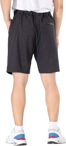 LTIFONE Gym Shorts for Men, Quick Dry Workout Sport Shorts, Mens Exercise Summer Shorts with Zipper Pockets, for Tennis in Kuwait