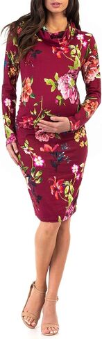 فستان ماذر بي للحوامل بأكمام طويلة ورقبة على شكل بقرة in Kuwait