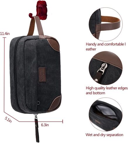 Canvas Duffle Travel Bag SunBorls 24.8in Overnight Weekend Bag Contains 50L of Daily Individual Items(Coffee) in Kuwait