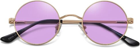 MEETSUN Small Round Sunglasses Polarized for Men Women Retro Vintage Circle Hippie Sun Glasses UV400 in Kuwait