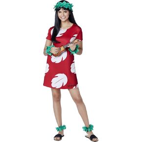 Spirit Halloween Lilo & Stitch Adult Lilo Costume | Officially Licensed | Disney | Couple Costume | TV and Movie Costume in Saudi Arabia