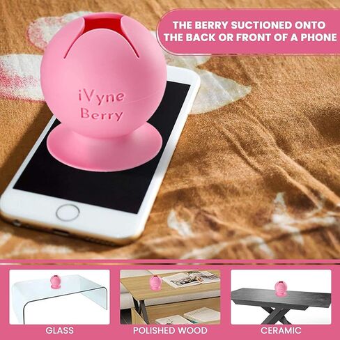 وسادة إضاءة لاسلكية من iVyne مع قطعتين من الأدوات الأساسية وأداة تجميع قصاصات الشفط من Vyne Berry - وردي in Kuwait