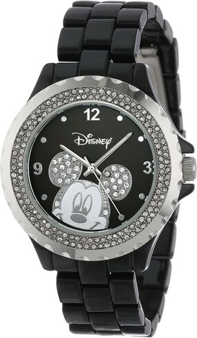 Disney Adult Enamel Sparkle Analog Quartz Bracelet Watch in Saudi Arabia
