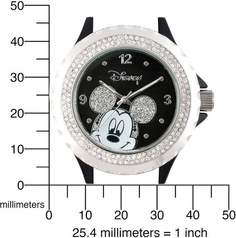 Disney Adult Enamel Sparkle Analog Quartz Bracelet Watch in Saudi Arabia