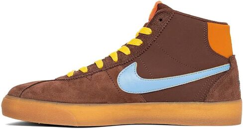 Nike SB Bruin High Top x Why So Sad? Skateboarding Sneakers Size 6.5 Mens Basketball Shoes Light Chocolate in Saudi Arabia