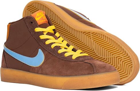 Nike SB Bruin High Top x Why So Sad? Skateboarding Sneakers Size 6.5 Mens Basketball Shoes Light Chocolate in Saudi Arabia