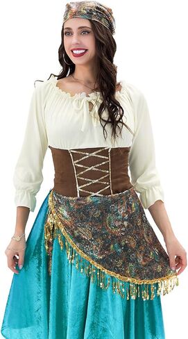 Seasons Fortune Teller Costume, Medium (8-10) in Saudi Arabia