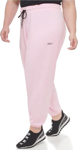 بنطال رياضي نسائي من DKNY بمقاس كبير وشعار معدني للاستخدام اليومي in Kuwait