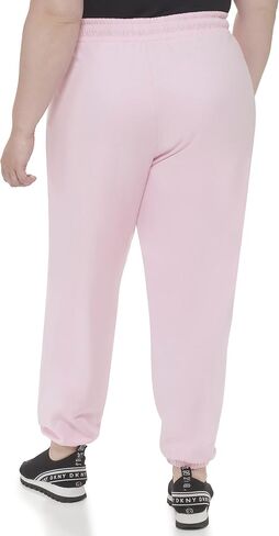بنطال رياضي نسائي من DKNY بمقاس كبير وشعار معدني للاستخدام اليومي in Kuwait