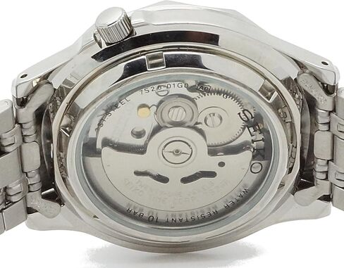 SEIKO 5 Mens Automatic Watch SNXS79 with Black Dial and Silver Stainless Steel Bracelet in Saudi Arabia