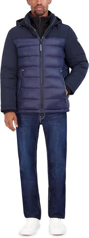 Nautica Men's Mixed Media Puffer in Saudi Arabia