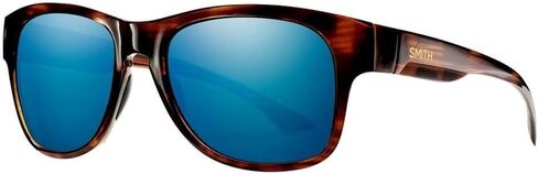 Smith Optics Wayward Lifestyle Polarized Sunglasses, Havana/Chromapop Blue Mirror in Saudi Arabia