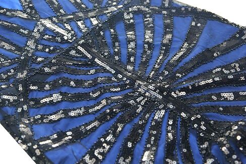 فستان سهرة رسمي للنساء من غاتسبي من العشرينيات من القرن الماضي بترتر حورية البحر مع زي إكسسوارات من العشرينيات in Kuwait