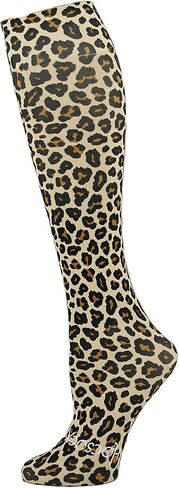 Hocsocx Leopard Skin Performance Liner Socks Moisture Wicking Protection for Field Hockey Soccer Ski Horseback Riding | Medium in Saudi Arabia