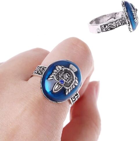 UoYu 21 pcs The Vampire Diaries Jewelry Sticker Set Stefan's Ring Elena Daylight Ring for Fans Jewelry for Men Women in Saudi Arabia