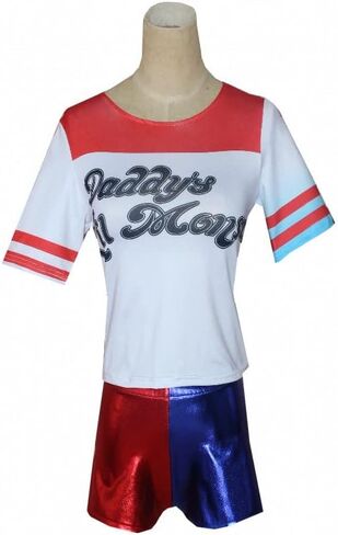 Zidufan Halloween adult Women's Harley full Uniform super girl stage show Cosplay costume in Saudi Arabia