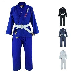 REX Sports Brazilian Jiu Jitsu, for Men and Women BJJ Gi Grappling Kimonos Lightweight White Belt