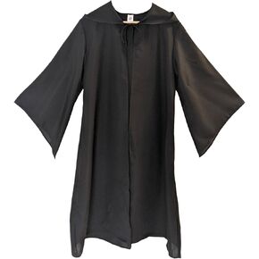 Everfan Kids Hooded Robe with Sleeves | Wizard, Jedi, Monk, Medieval Cosplay Cape, LARP Halloween Costume for Children in Kuwait