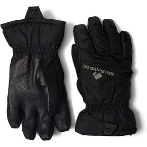 Obermeyer Kids Lava Gloves for Little Kids and Big Kids - Hook and Loop Closure with Heater Pacl Pocket, Warm and Cozy Gloves