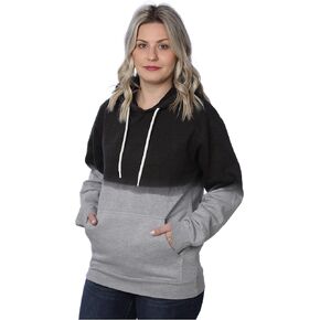 Beverly Rock Women's Plus Size Active Fleece Pullover Hooded Sweatshirt