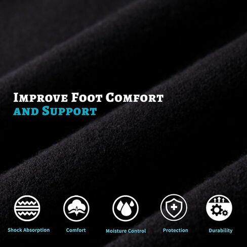 Kodal Copper Infused Cushion Socks Athletic Low Cut No Smell Moisture Odor Control Ankle Tab Support - 5 Pairs in Saudi Arabia