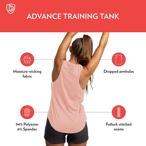 GOAL FIVE Advance Training Tank for Women, Womens Workout Tops, Performance Athletic Shirt in Saudi Arabia