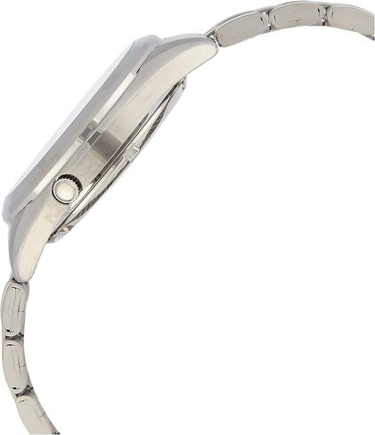 ساعة SNKL15K1 للرجال من الستانلس ستيل انالوج بمينا فضي من سيكو, فضي in Kuwait