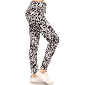 Leggings Depot Premium Women's Joggers Popular Print High Waist Track Pants(S-XL) BAT2 in Kuwait