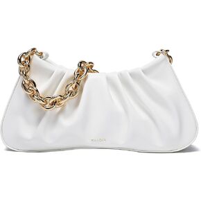 Shoulder Bag for Women,Small Leather Handbag Purse,Gold Chain Clutch in Kuwait