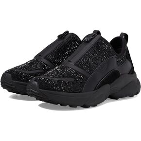 Michael Kors Sami Zip Trainer Black 8 M