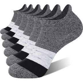 مجموعة من 6 جوارب نسائية للجري حتى الكاحل من CelerSport، جوارب رياضية رياضية منخفضة القطع in Kuwait