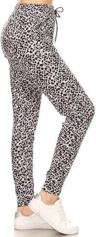 Leggings Depot Premium Women's Joggers Popular Print High Waist Track Pants(S-XL) BAT2 in Saudi Arabia