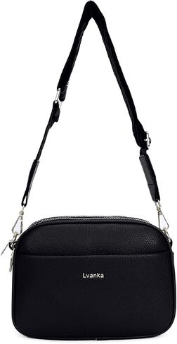 حقائب Lvanka Crossbody للنساء: حقائب كتف بمحفظة وحقيبة كتف مع حزام قابل للتعديل in Kuwait