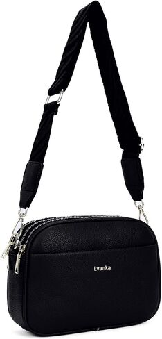 حقائب Lvanka Crossbody للنساء: حقائب كتف بمحفظة وحقيبة كتف مع حزام قابل للتعديل in Kuwait