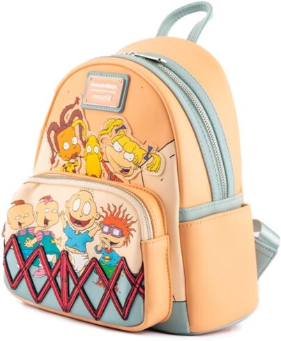 Loungefly Nickelodeon Rugrats 30th Anniversary Womens Double Strap Shoulder Bag Purse in Saudi Arabia