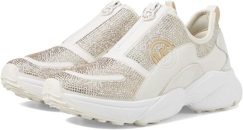 Michael Kors Sami Zip Trainer Cream 7.5 M in Saudi Arabia