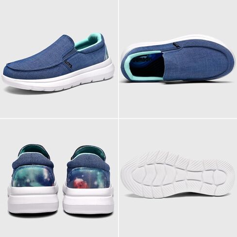 Comfortable Womens Arch Support Walking Shoes, Casual Winter Orthopedic Slip On Shoes for Plantar Fasciitis, Cozy Loafers with Drop-in Heel Design in Saudi Arabia
