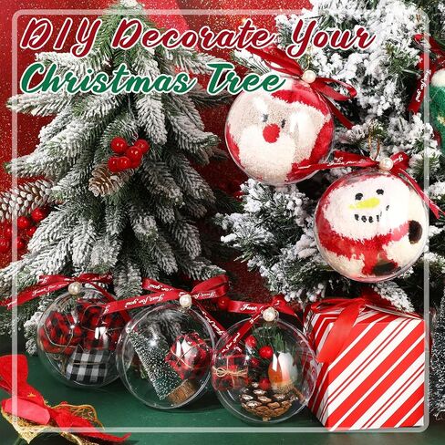 Suhine 6 Pairs Christmas Fuzzy Socks for Women Fluffy Warm Christmas Holiday Socks Cute Cozy Thick Soft Crew Slipper Xmas Socks DIY Gifts with Transparent Sphere Winter Indoors Sleep Bulk, 6 Styles in Saudi Arabia