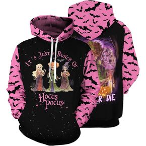jopsduino Halloween Hoodies for Men Women Horror Cosplay 3D Print Pullover Sweatshirts in Saudi Arabia