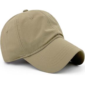 Loneshark Mens Waterproof Baseball Hats Womens Quick Dry Ponytail Caps Summer Outdoor Sports Running Sun Protection Ball Caps