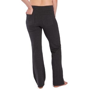Fishers Finery Women's Ecofabric Classic Bootcut Yoga Pant; Back Pockets