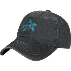 Wisedeal Women's Sea Turtle Hat Vintage Distressed Adjustable Washed Baseball Cap for Men Women in Saudi Arabia