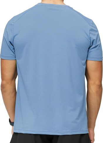 تي شيرت رجالي للتمارين الرياضية والجري بأكمام قصيرة ماص للرطوبة وسريع الجفاف in Kuwait