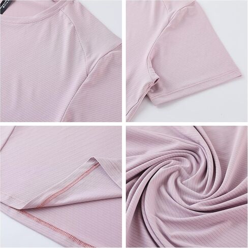 تي شيرت رجالي للتمارين الرياضية والجري بأكمام قصيرة ماص للرطوبة وسريع الجفاف in Kuwait