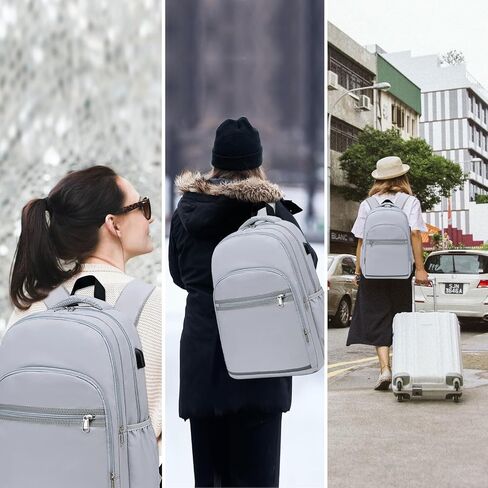 Bluboon Backpack for Women 15.6 Inch Laptop Bookbag College School Backpack Girls Schoolbag Compartment Daypack for Business in Kuwait