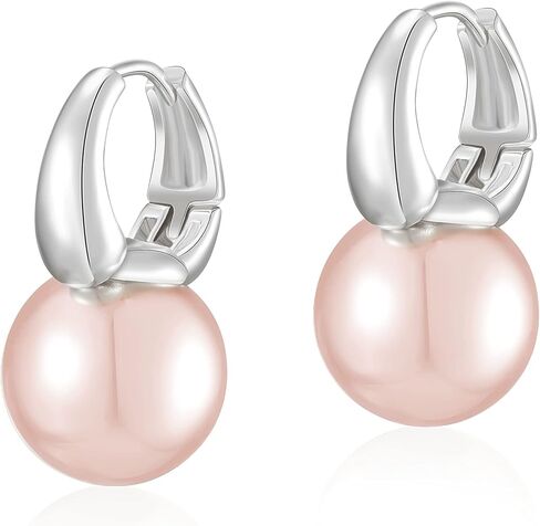 أقراط JQWL أقراط بسيطة مطلية بالذهب عيار 14 قيراط، تصميم أقراط أنيقة أفضل هدية للاعتراف in Kuwait