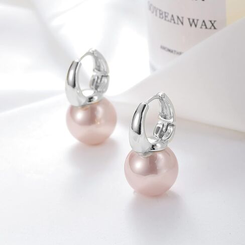 أقراط JQWL أقراط بسيطة مطلية بالذهب عيار 14 قيراط، تصميم أقراط أنيقة أفضل هدية للاعتراف in Kuwait