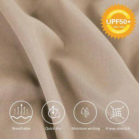 BALEAF Men's 7" Casual Shorts for Summer Elastic Waist Quick Dry Lightweight Short with Cargo Hiking Fishing in Kuwait